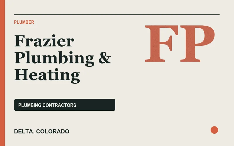 Frazier Plumbing & Heating in Delta, Colorado
