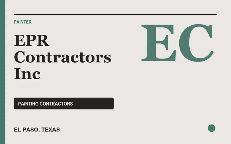 EPR Contractors Inc in El Paso, Texas