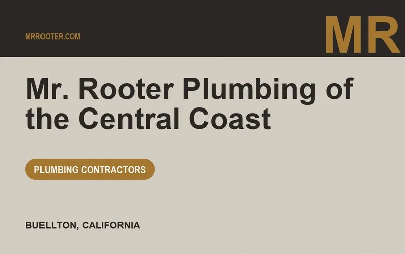 Mr. Rooter Plumbing of the Central Coast in Buellton, California