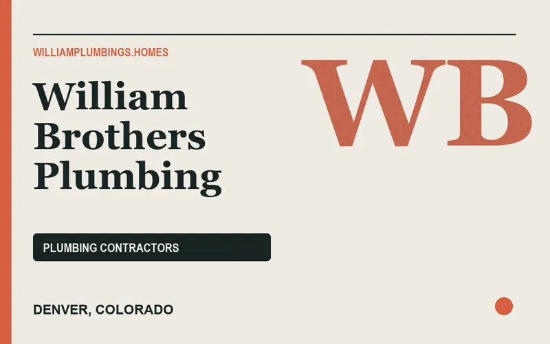 William Brothers Plumbing in Denver, Colorado
