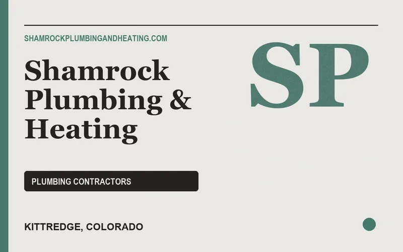 Shamrock Plumbing & Heating in Kittredge, Colorado