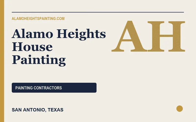 Alamo Heights House Painting in San Antonio, Texas