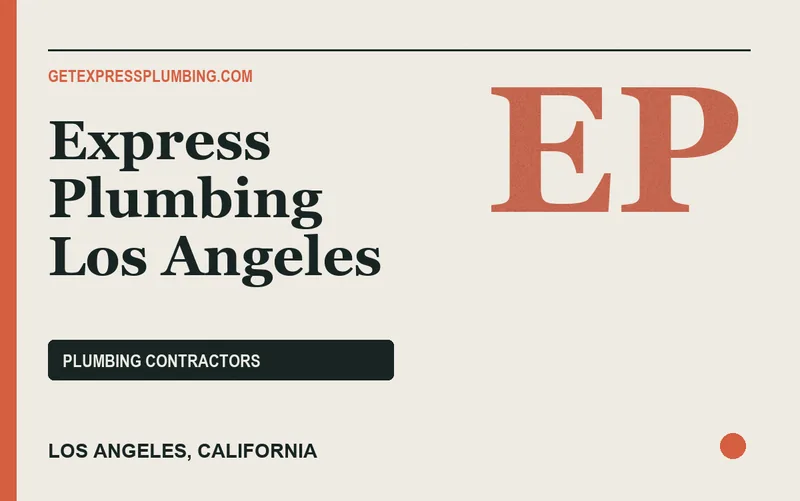 Express Plumbing Los Angeles in Los Angeles, California