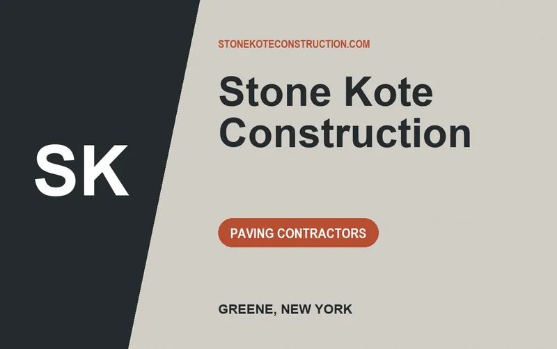 Stone Kote Construction in Greene, New York