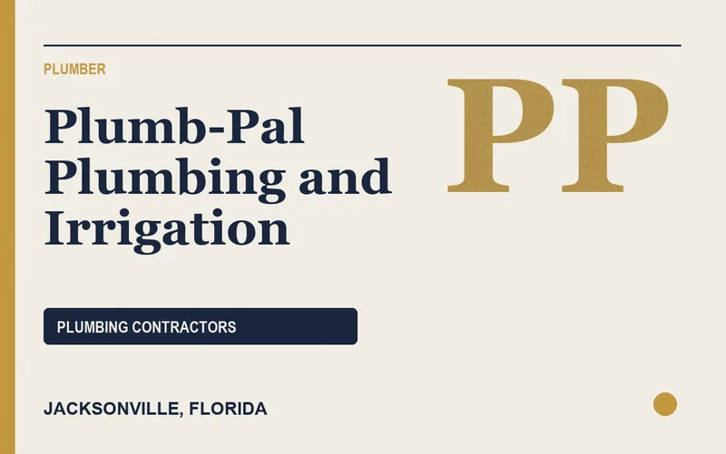 Plumb-Pal Plumbing and Irrigation in Jacksonville, Florida