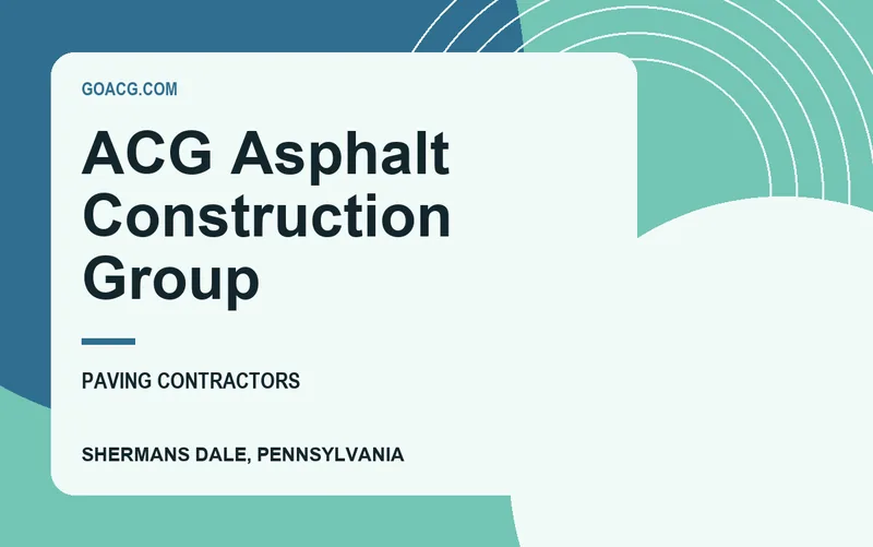 ACG Asphalt Construction Group in Shermans Dale, Pennsylvania