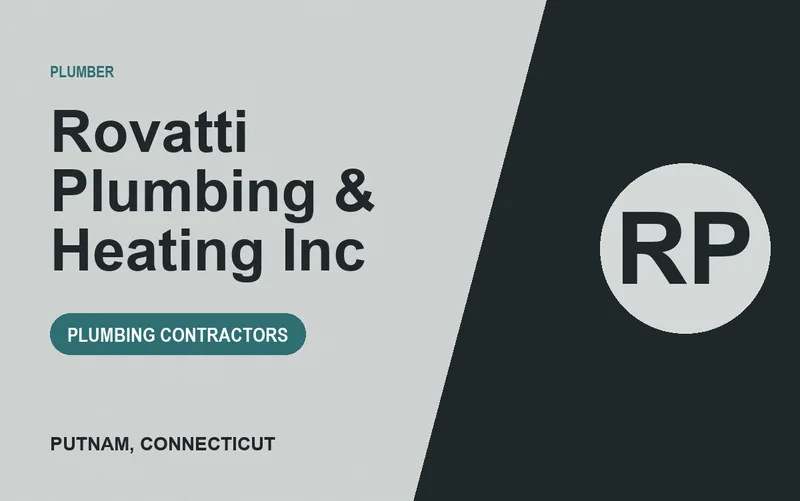 Rovatti Plumbing & Heating Inc in Putnam, Connecticut