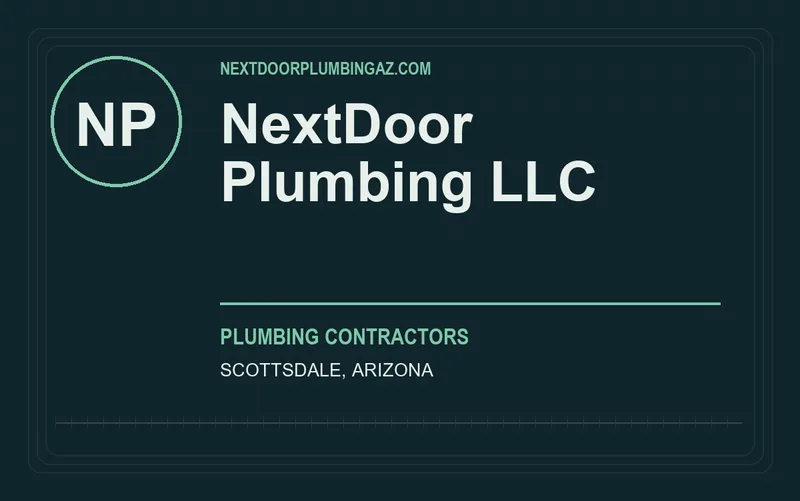 NextDoor Plumbing LLC in Scottsdale, Arizona