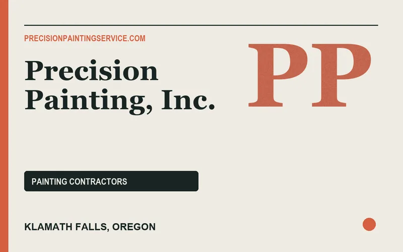Precision Painting, Inc. in Klamath Falls, Oregon