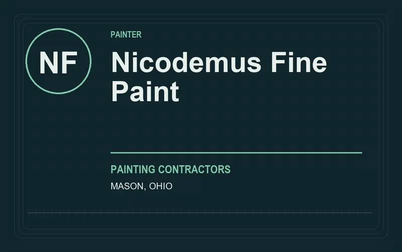Nicodemus Fine Paint in Mason, Ohio