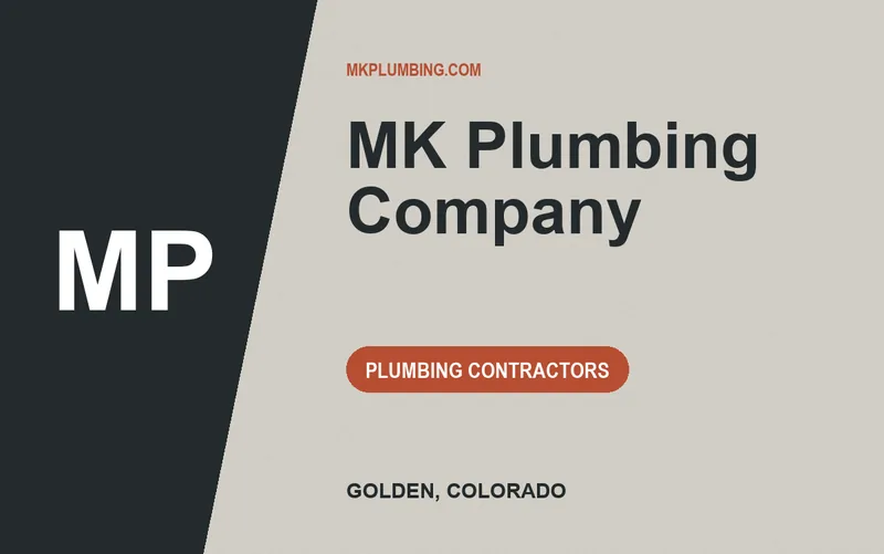 MK Plumbing Company in Golden, Colorado