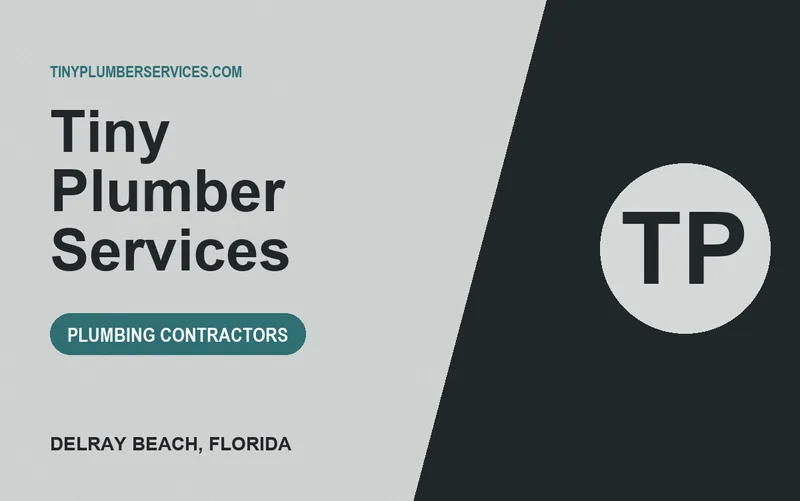 Tiny Plumber Services in Delray Beach, Florida