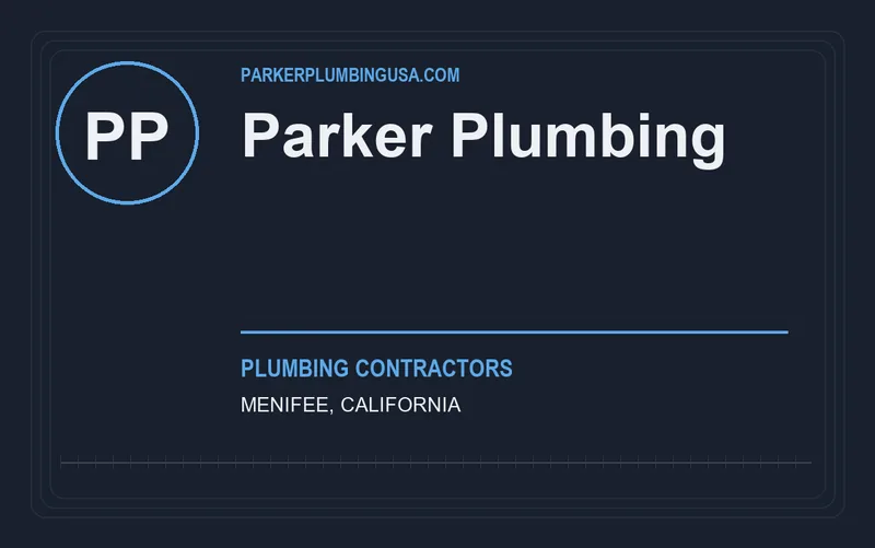 Parker Plumbing in Menifee, California