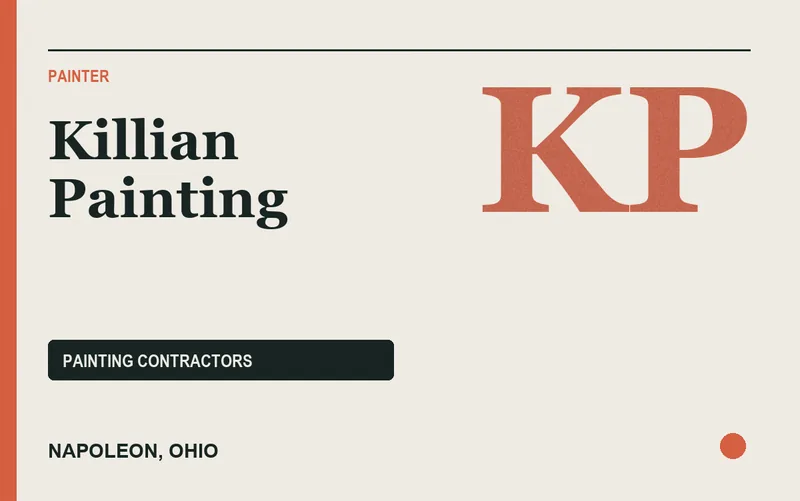 Killian Painting in Napoleon, Ohio