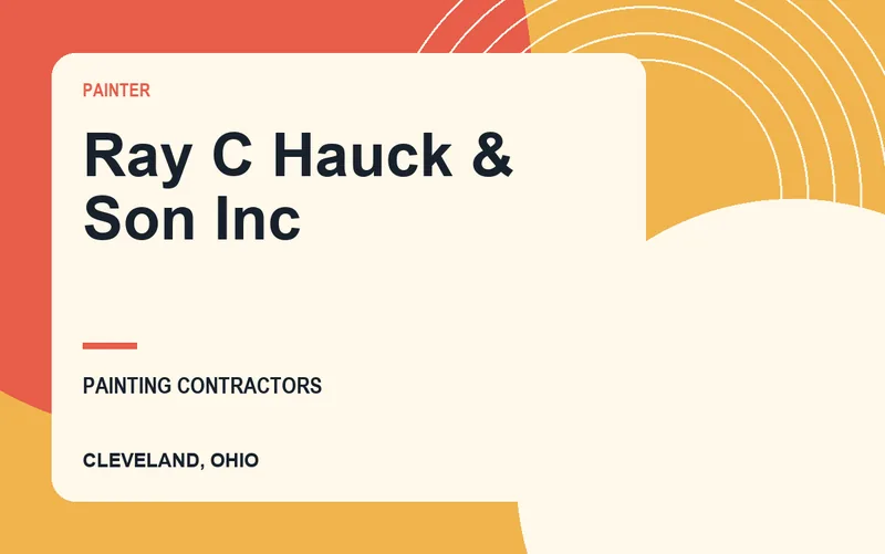 Ray C Hauck & Son Inc in Cleveland, Ohio