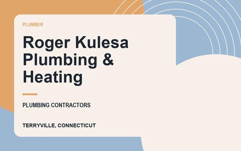 Roger Kulesa Plumbing & Heating in Terryville, Connecticut
