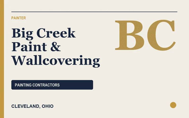Big Creek Paint & Wallcovering in Cleveland, Ohio