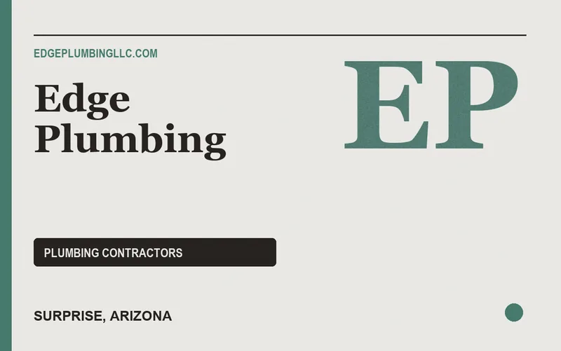 Edge Plumbing in Surprise, Arizona