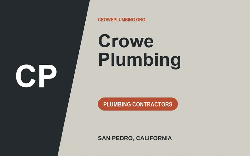 Crowe Plumbing in San Pedro, California