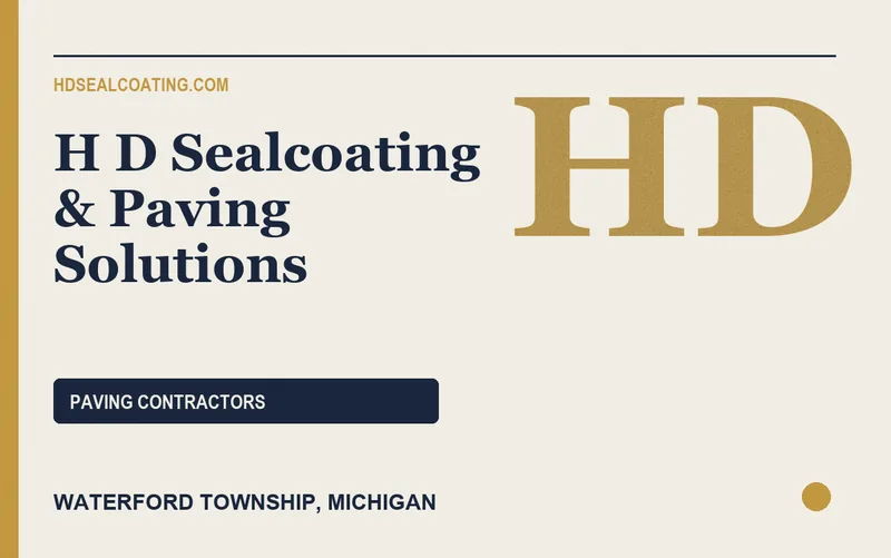 H D Sealcoating & Paving Solutions in Waterford Township, Michigan