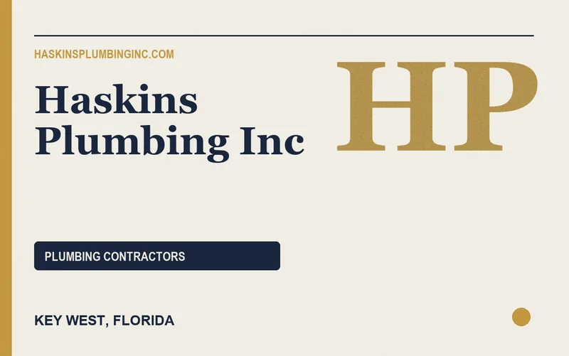 Haskins Plumbing Inc in Key West, Florida