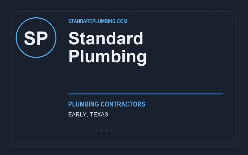 Standard Plumbing in Early, Texas