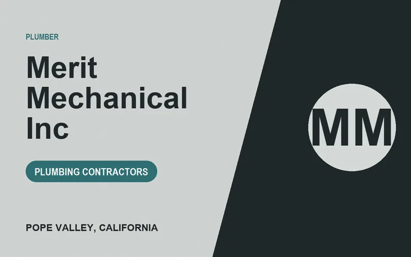 MERIT MECHANICAL INC in Pope Valley, California