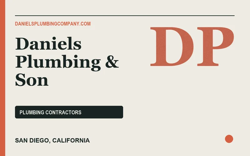 Daniels Plumbing & Son in San Diego, California