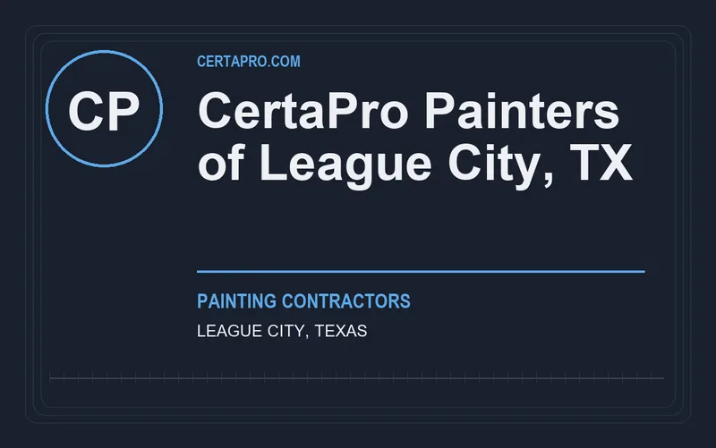 CertaPro Painters of League City, TX in League City, Texas