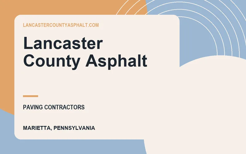 Lancaster County Asphalt in Marietta, Pennsylvania