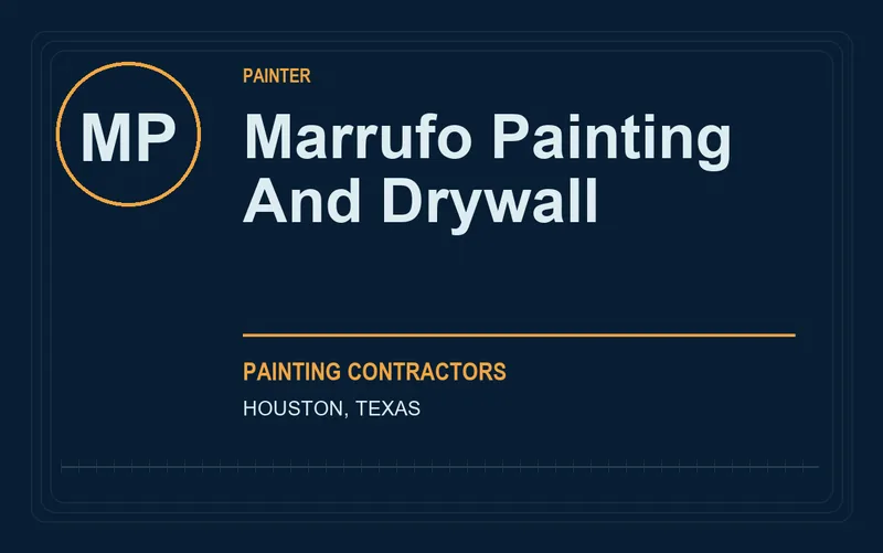 Marrufo Painting And Drywall in Houston, Texas