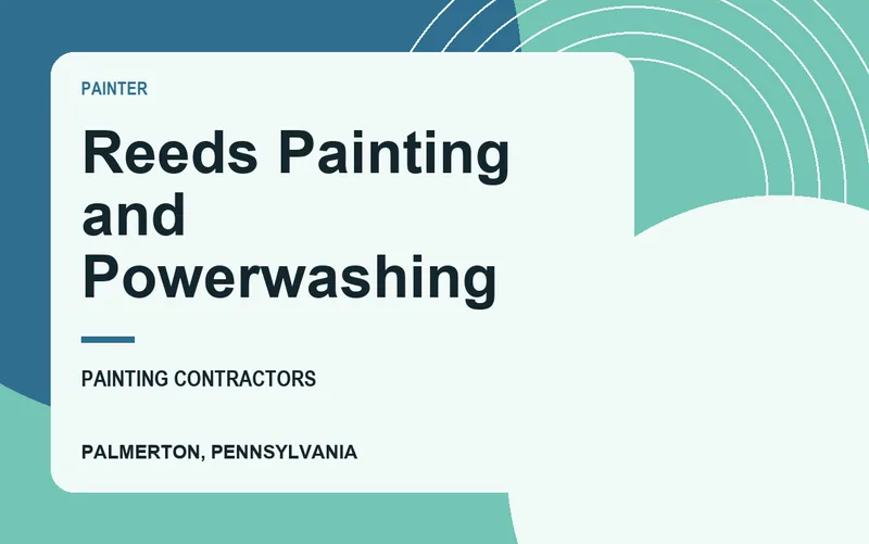 Reeds Painting and Powerwashing in Palmerton, Pennsylvania