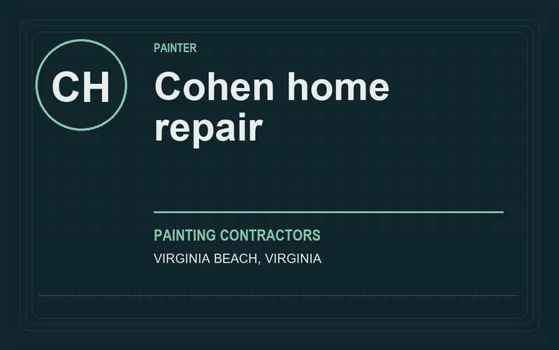 Cohen home repair in Virginia Beach, Virginia