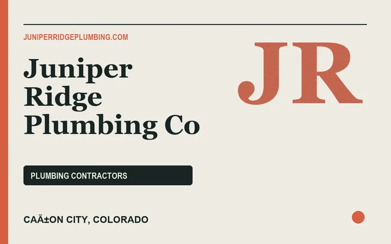 Juniper Ridge Plumbing Co in CaÃ±on City, Colorado