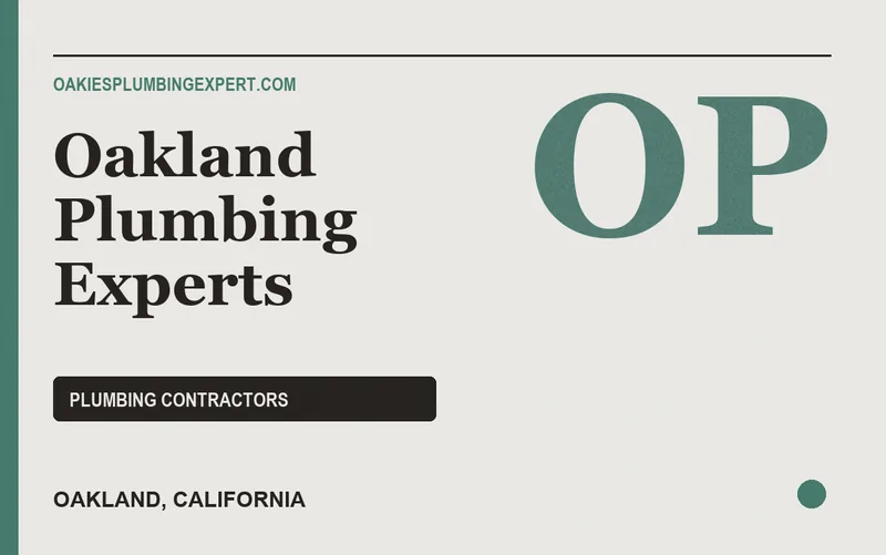 Oakland Plumbing Experts in Oakland, California