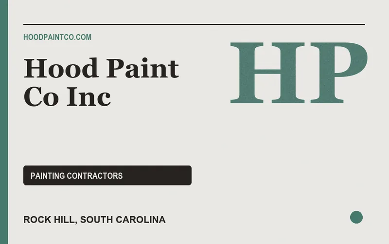 Hood Paint Co Inc in Rock Hill, South Carolina