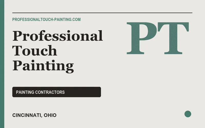 Professional Touch Painting in Cincinnati, Ohio