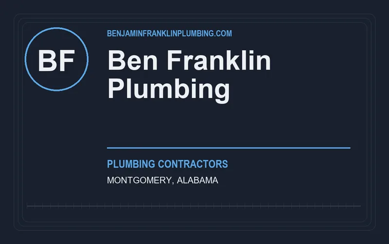 Ben Franklin Plumbing in Montgomery, Alabama
