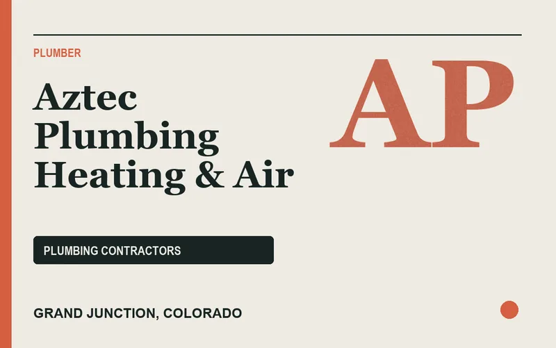 Aztec Plumbing Heating & Air in Grand Junction, Colorado