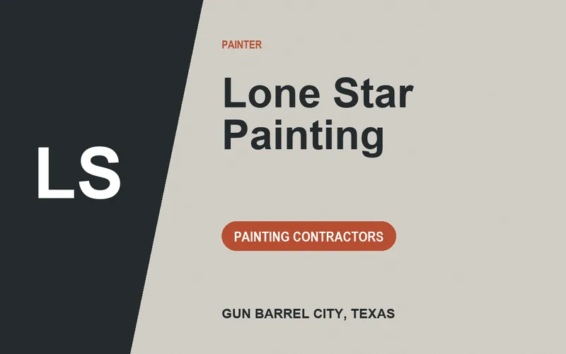 Lone Star Painting in Gun Barrel City, Texas