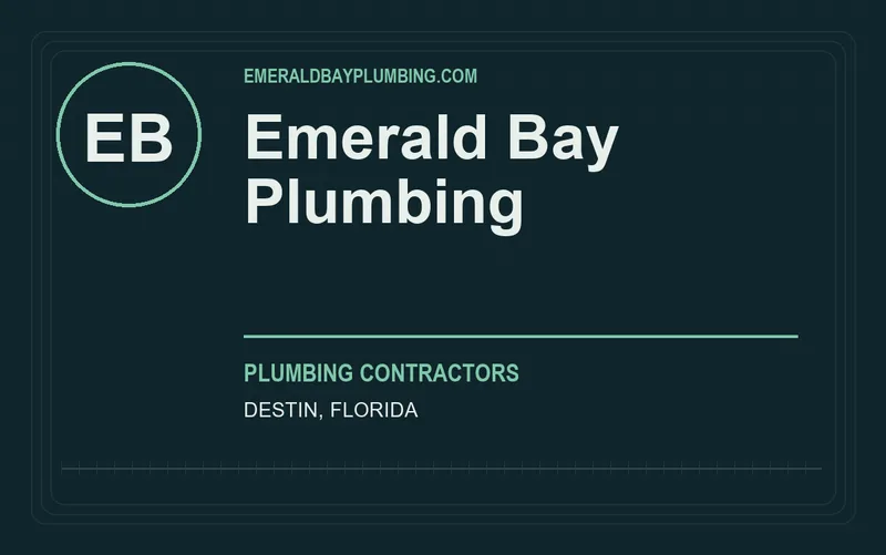 Emerald Bay Plumbing in Destin, Florida