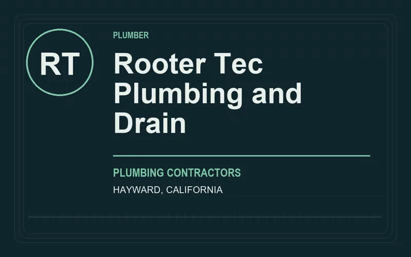 Rooter Tec Plumbing and Drain in Hayward, California