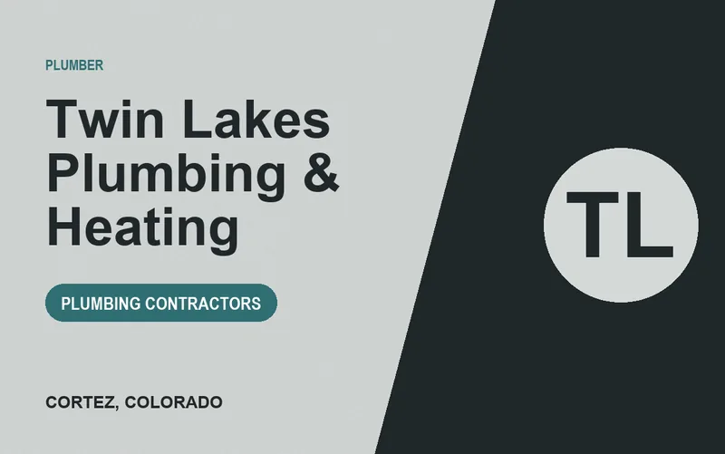Twin Lakes Plumbing & Heating in Cortez, Colorado