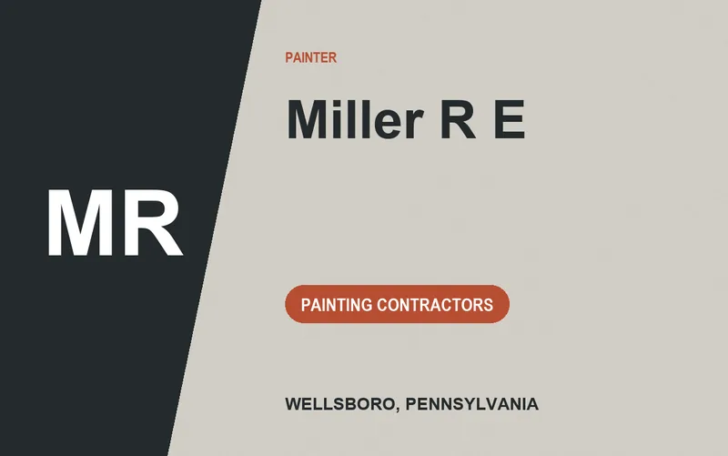 Miller R E in Wellsboro, Pennsylvania