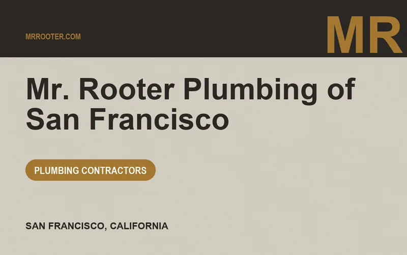 Mr. Rooter Plumbing of San Francisco in San Francisco, California