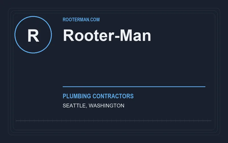 Rooter-Man in Seattle, Washington