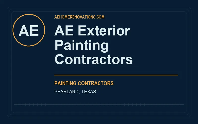 AE Exterior Painting Contractors in Pearland, Texas