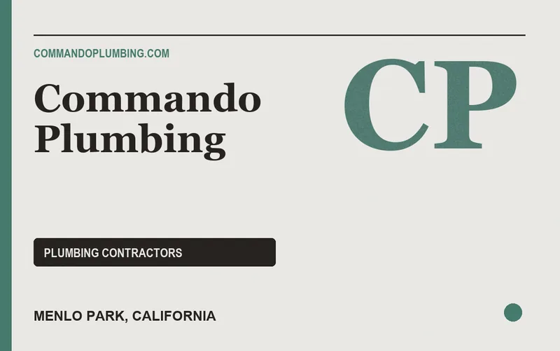 Commando Plumbing in Menlo Park, California