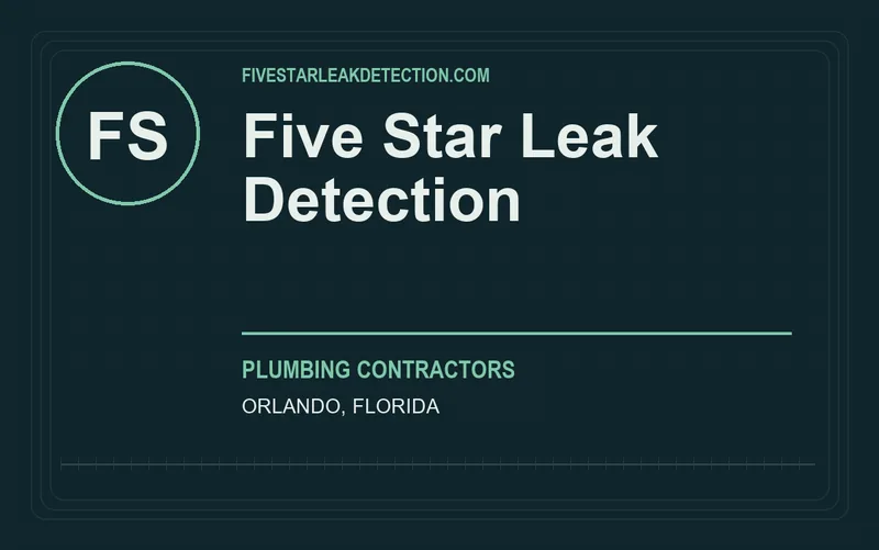 Five Star Leak Detection in Orlando, Florida