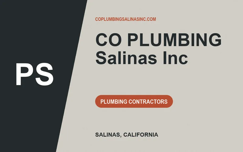CO PLUMBING Salinas Inc in Salinas, California